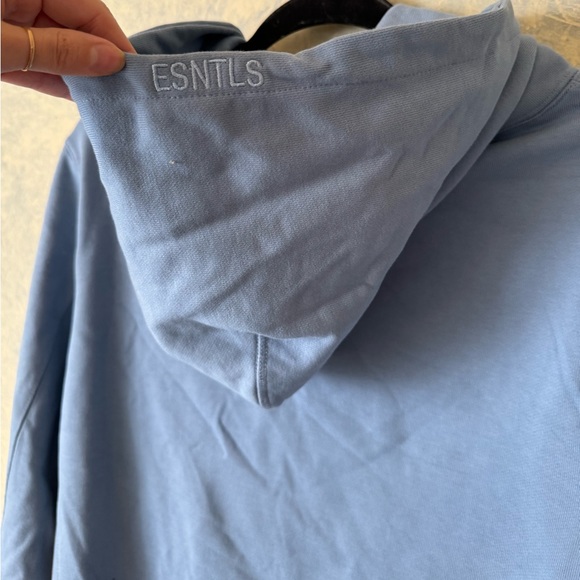 Essentials Other - Essentials | Heavyweight Blue Hoodie Sweatshirt
